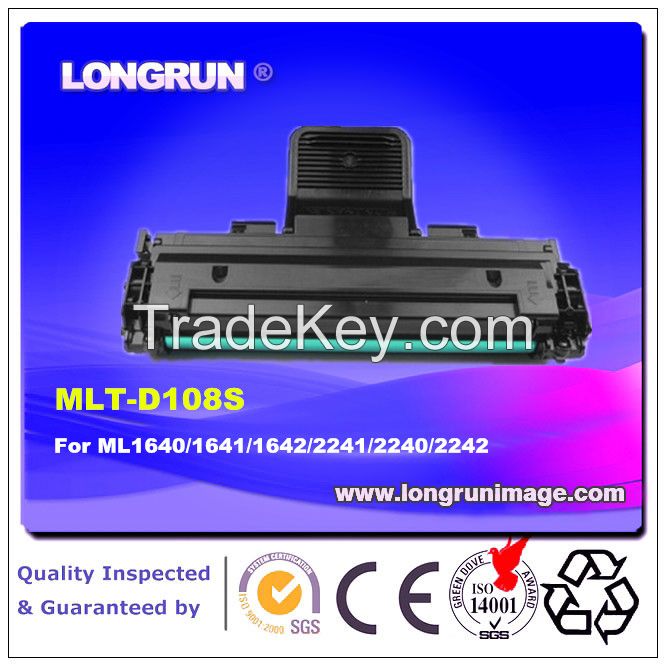 Compatible MLT-D108S/ MLT-D108L /D108S/D108L black toner cartridge