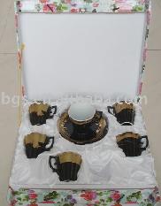 80CC Coffee Cup and Saucer Set