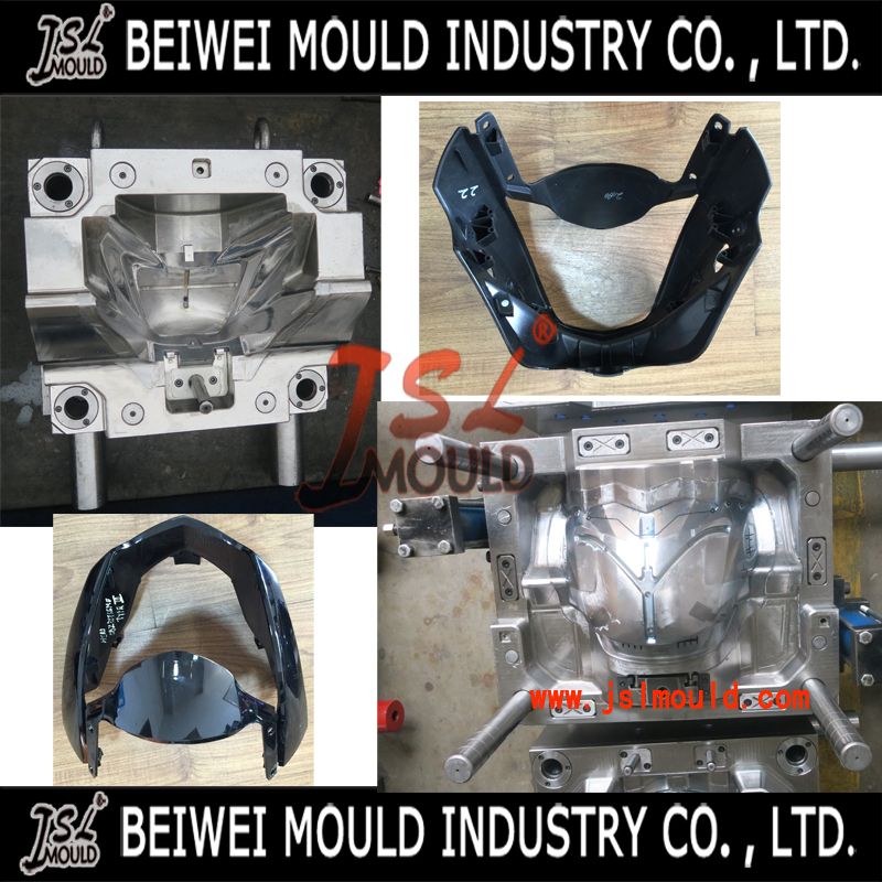 Customized FR Visor Cover Plastic Injection Mould for Motorcycle