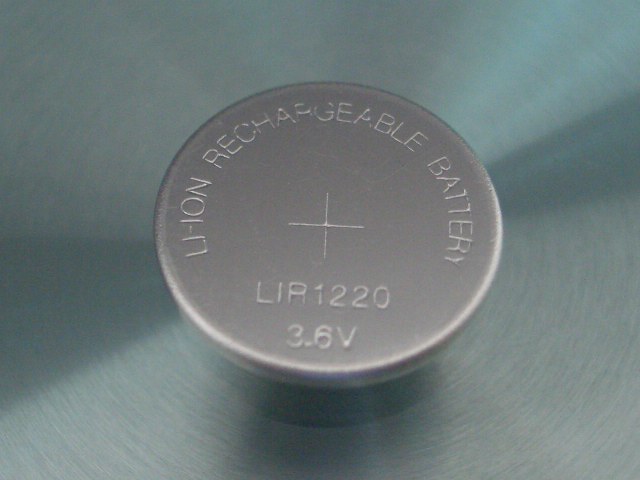 Rechargeable Li-ion Button Battery