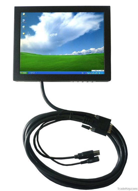 8 Inch Open Frame Skd Hl-808b Monitor With Touch Screen For Ipc