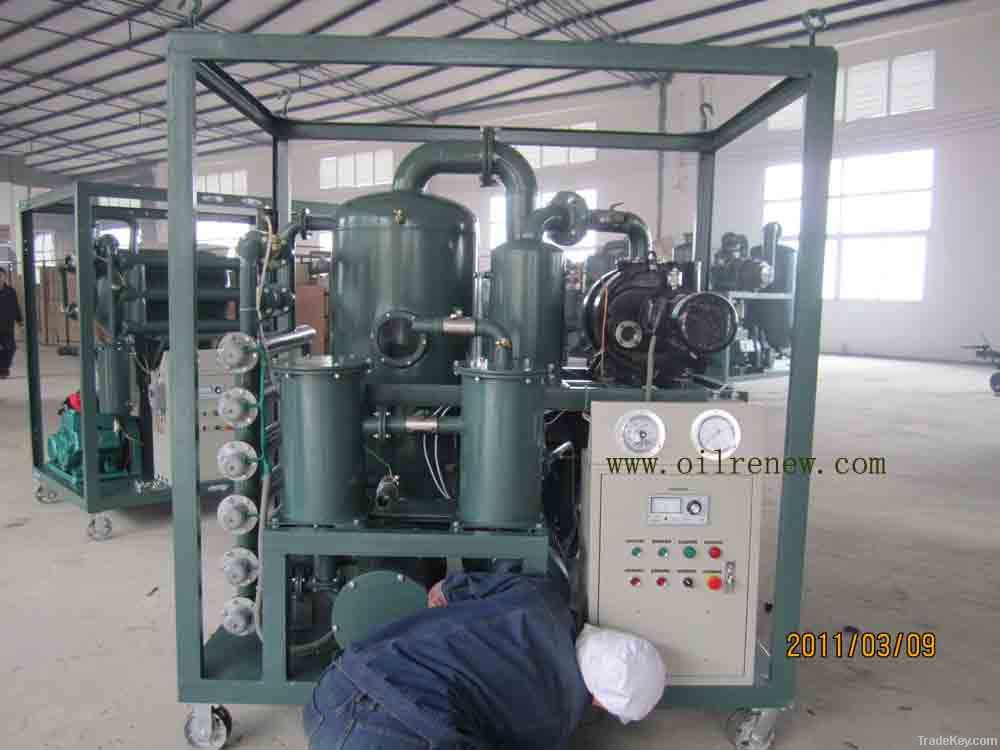 Vacuum Transformer Oil Purifier, HV oil purifier, oil filter unit