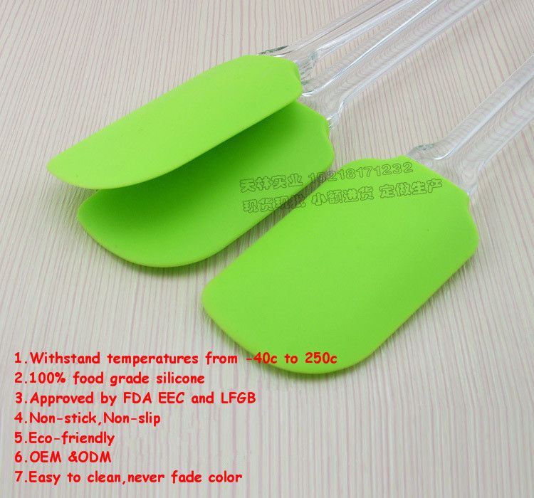 silicone scraper baking tool