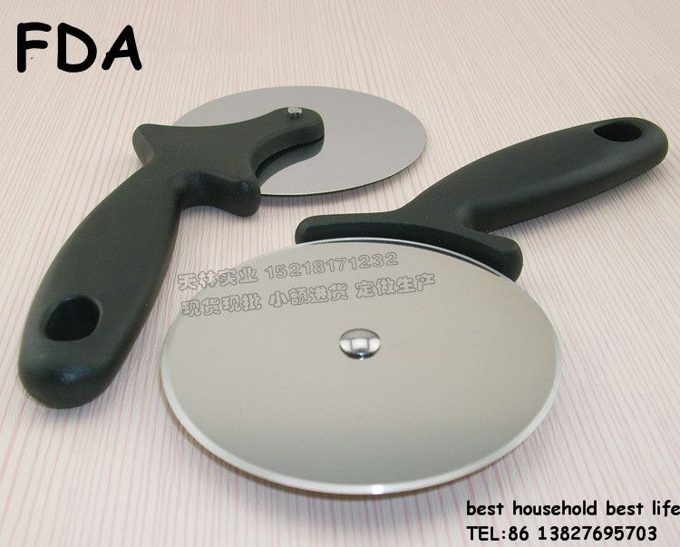 stainless steel pizza cutter