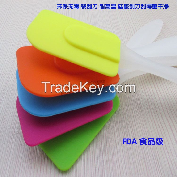 Silicone Spatula with Plastic Handle