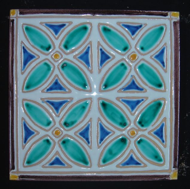 hand made tile and Floor italian art