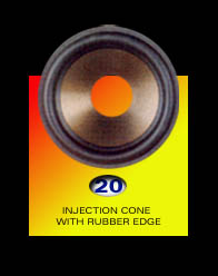 Cone Ass'y (PP cone with rubber edge)