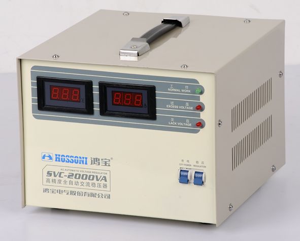 SVC-E (digital display type) High Accuracy Full-Automatic AC Voltage Stabilizer