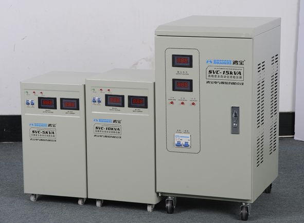 SVC-E (digital display type) High Accuracy Full-Automatic AC Voltage Stabilizer