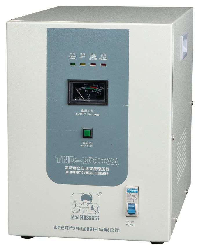 TND/TNS High Accuracy Full-Automatic AC Voltage Stabilizer