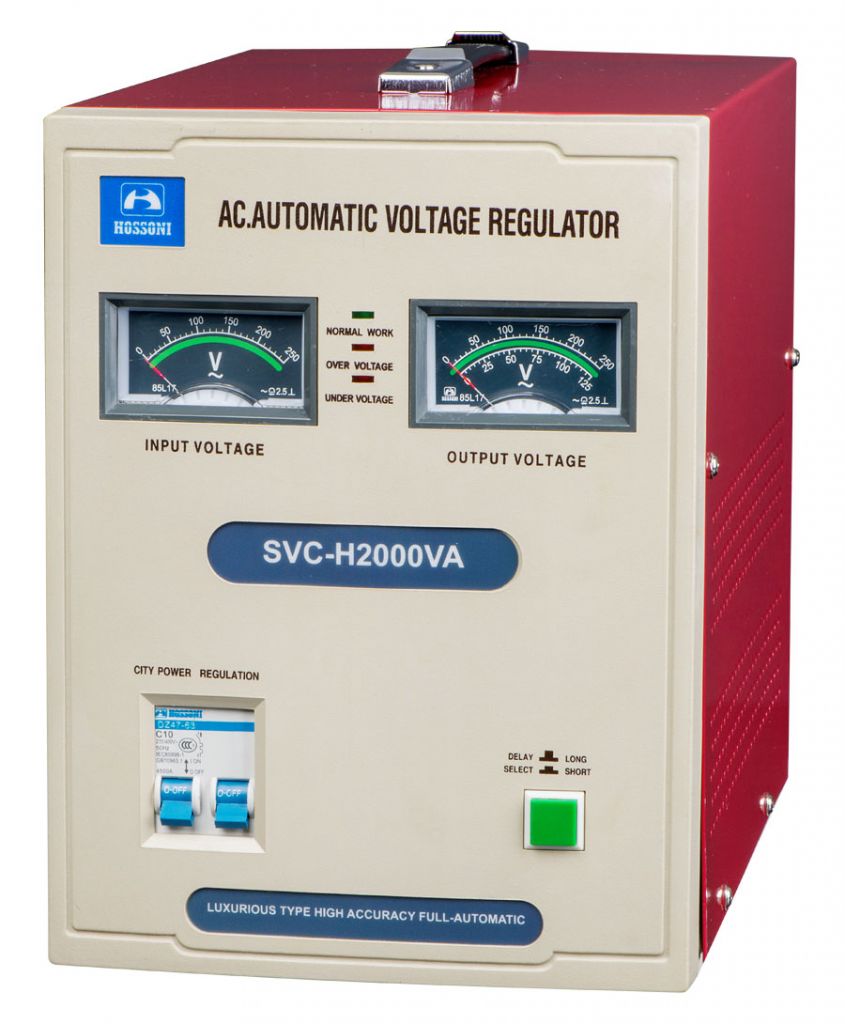 SVC-H(Luxurious Type)High Accuracy Full-Automatic AC Voltage Stabilizer