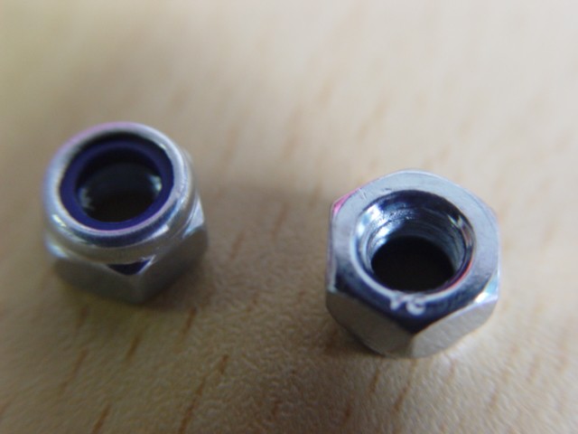 DIN982 & DIN985, nylon insert lock nut
