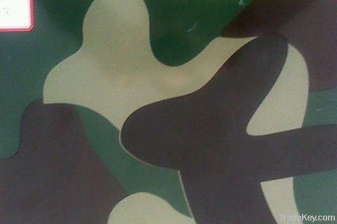 Arc camouflage prepainted steel coil