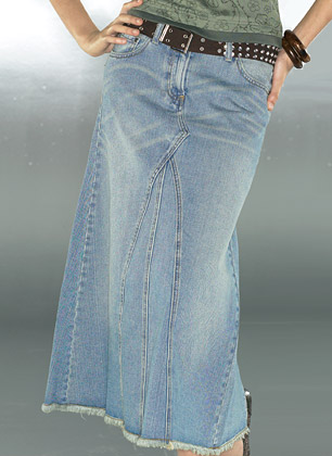 Women Jeans Skirt