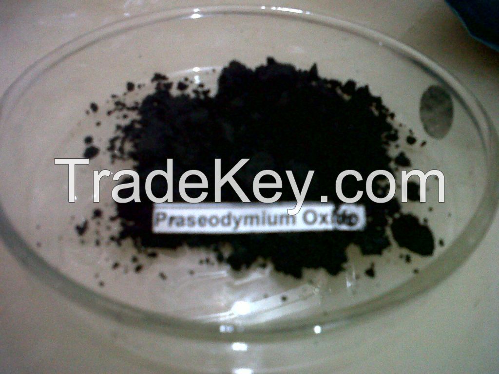 Praseodymium Oxide, Praseodymium Nitrate, Praseodymium Chloride