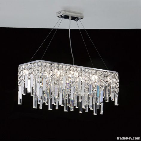 Square Crystal Wall Lamp