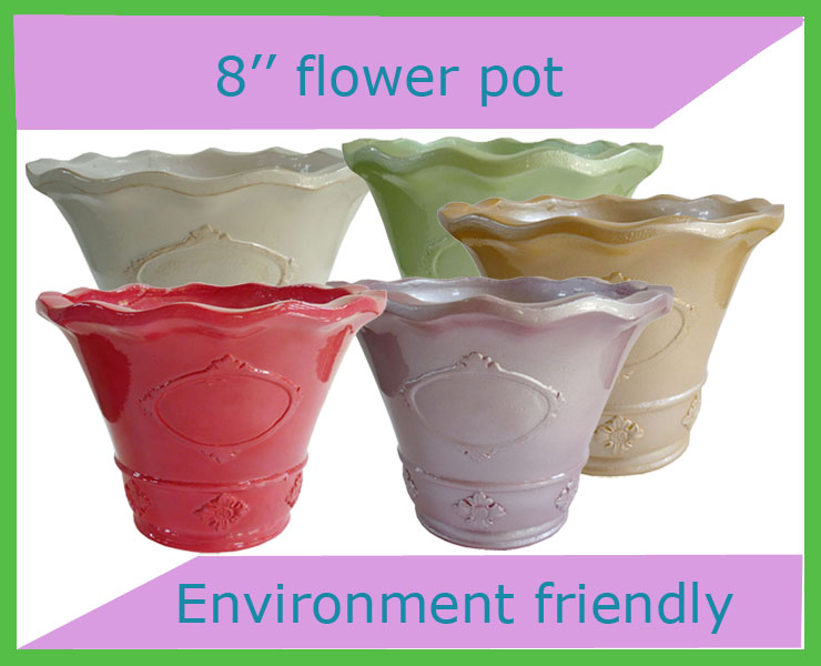 Flower Pot 8-Inch