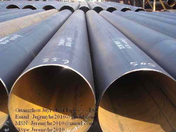 API 5L Black Carbon Welded ERW steel pipes