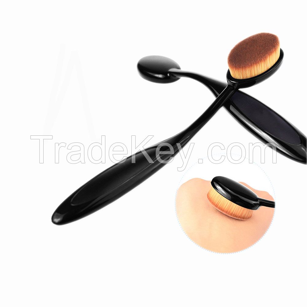 2016 New Pattern Oval 10 Toothbrush Type Cosmetic Brush Suit Can OEM