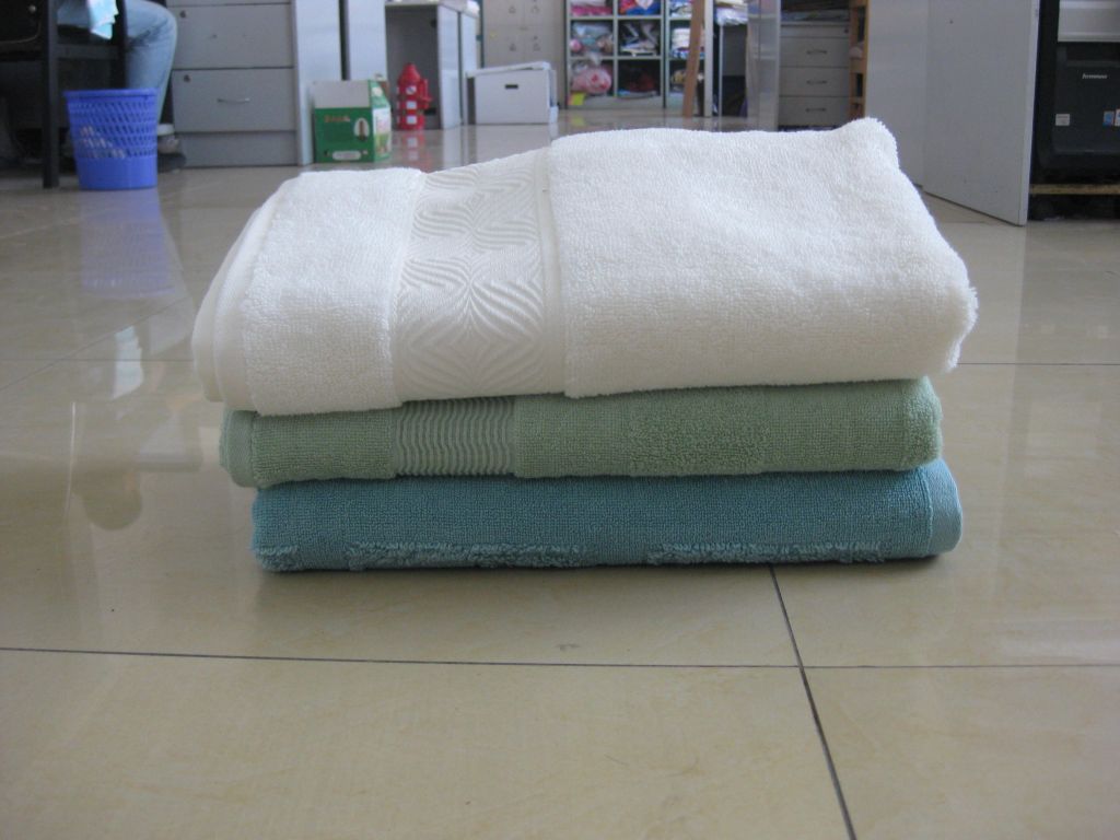 Combed Yarn solid Egptian Terry towels 