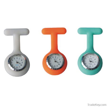 Silicone nurse watch