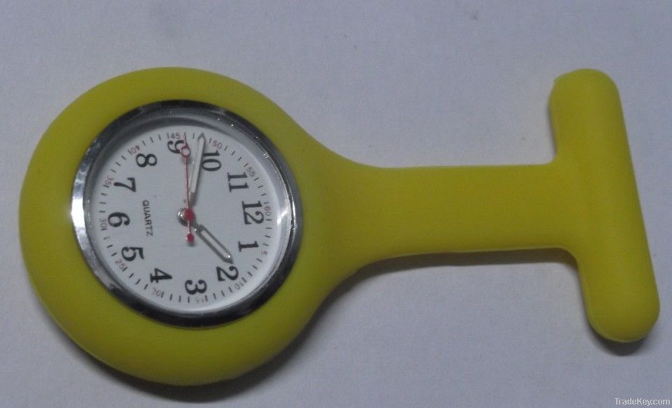 Silicone nurse watch