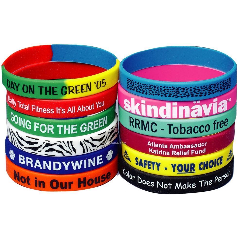 Custom silicone personalized wirstbands with cheap price