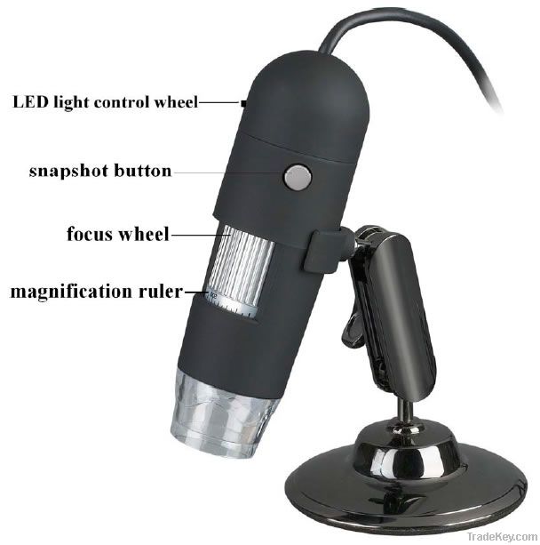 20-200x 2.0MP Portable Magnifier Handheld Microscope Interpolation 5MP