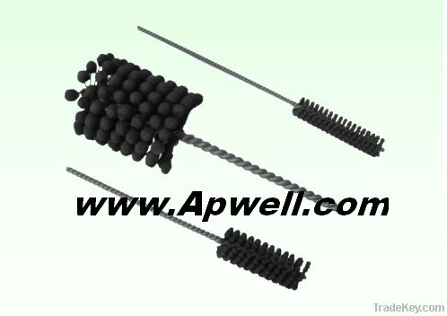 Cylinder honing tool brush