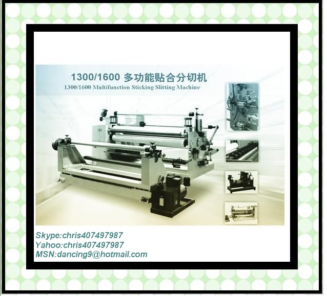 Adhesive Tape And Protector Film Automatic Slitting Laminating Machine