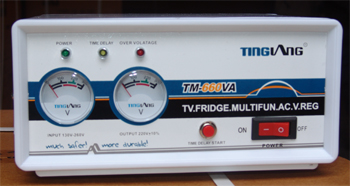 TV & Fridge Using Voltage Stabilizer