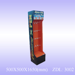 corrugated display