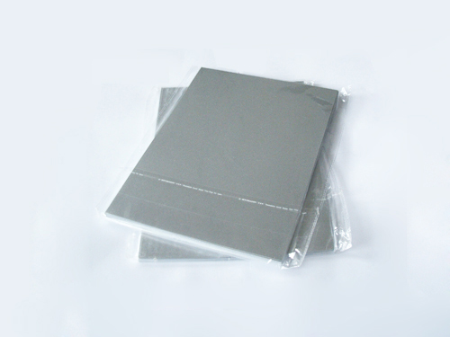No-Laminated Material inkjet middle PVC/PETsheet (silver)