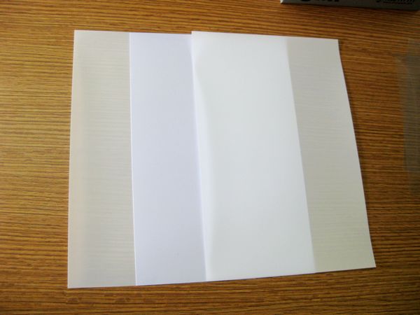 PVC transparent card sheet material