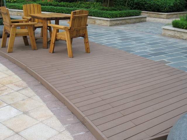 Wood Plastic Composite Decking Baord ST01D