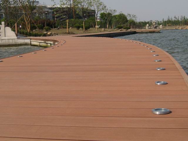 WPC Decking for Swimming pool