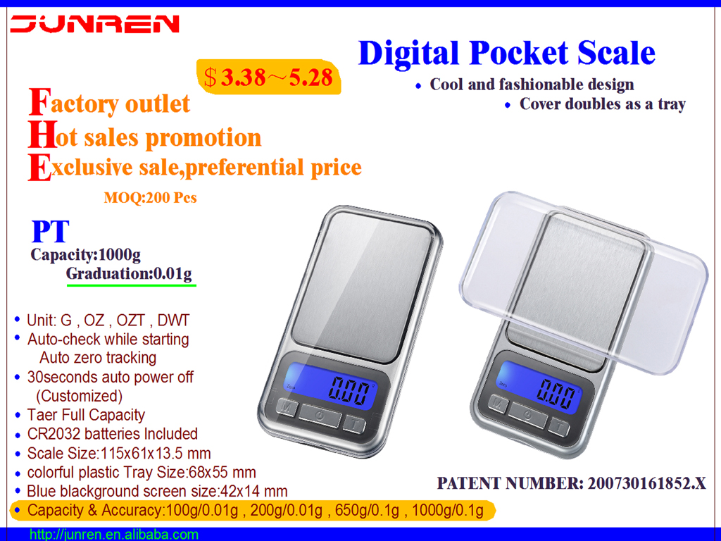 best selling palm scale PT