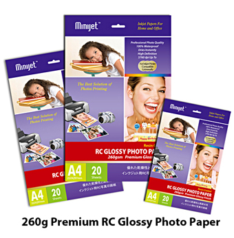 Professional Premium High Glossy Inkjet Photo Paper ( RC base )