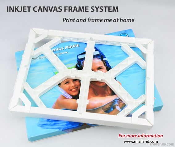 DIY inkjet photo canvas frame