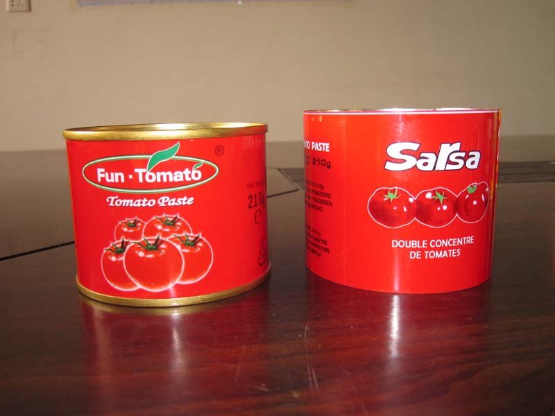 Canned Tomato Paste (210g*48tins)