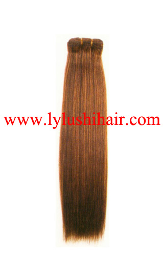 Human hair weft