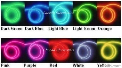 Hight Brightness and Multicolor 2.3mm El Wire