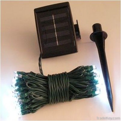 led solar string light/String Coloured Solar Lights