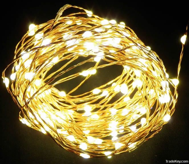 2012's chrismas white led copper string light(CE, ROHS)