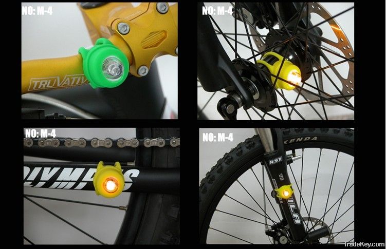 silicone bicycle led wheel lights