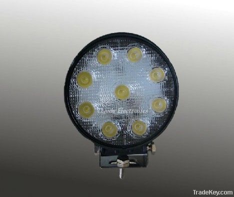 12v auto led work light 27w