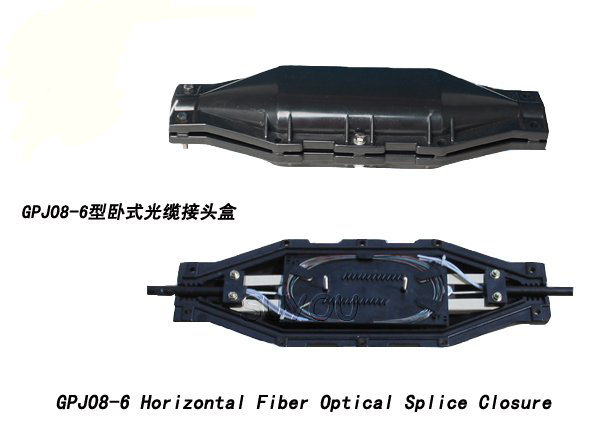 Horizontal Fiber Optical Splice Closure