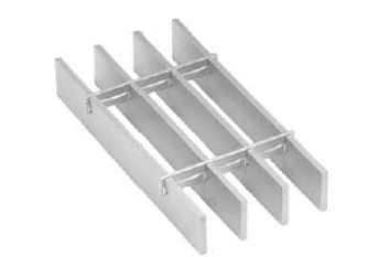 Swaged Flush-top Aluminum Grating