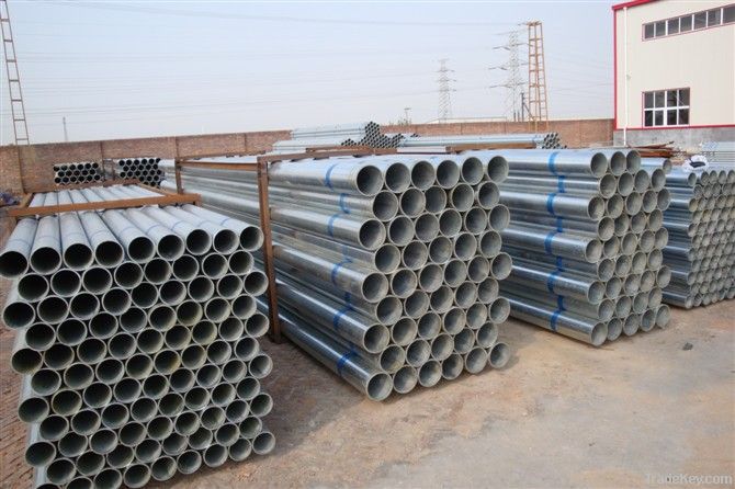 Hot dipped galvanized steel pipe