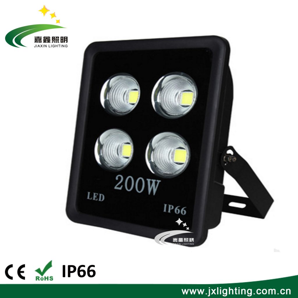 Waterproof Square LED Outdoor Lighting 200W High Power Flood Lamp